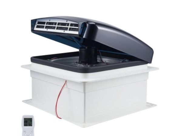 RV Vent Fan, 14 inch RV Roof Vent Fan 12V, Powerfu - Main image
