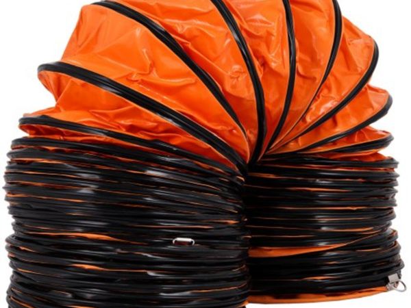 16 FT (5m) PVC Flexible Duct Hosing for 300 MM/12 - Main image