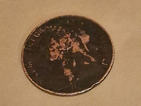 Antique Victorian 1900 Farthing - Main image