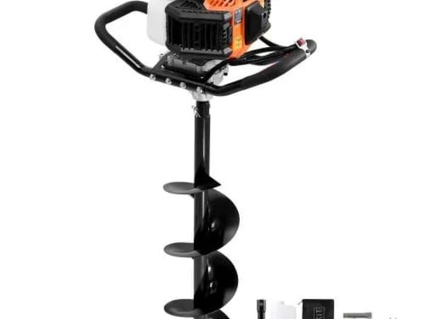 Post Hole Digger Gas Powered, 52CC 1450W Earth Aug - Main image