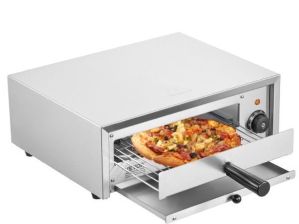 Countertop Electric Pizza Oven, 12-inch, 1500W, 0- - Main image