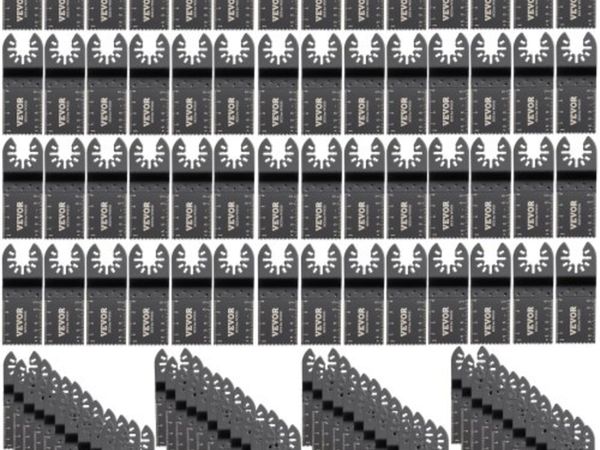 100PCS Oscillating Saw Blades, Quick Release Multi - Main image