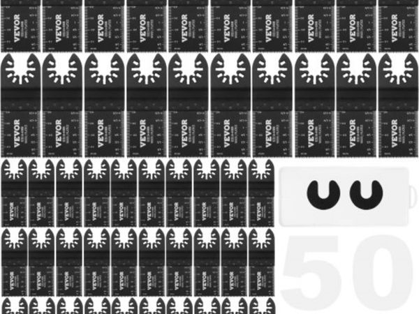 50PCS Oscillating Saw Blades, Universal Quick Rele - Main image