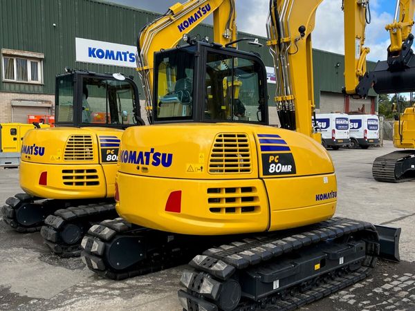 New Komatsu PC80MR-5E0 Midi Excavators - Main image