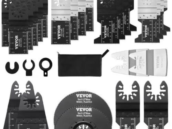 30PCS Multi Tool Blades Kits 8 Types Fit Dewalt Bo - Main image