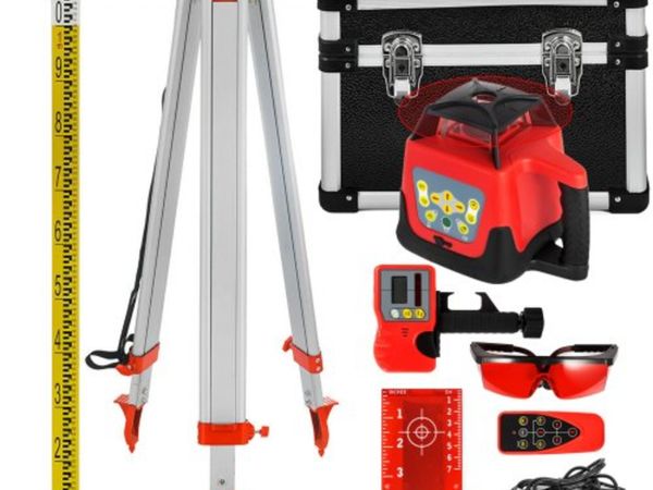 Red Rotary Laser Level Self Leveling Measuring Aut - Main image