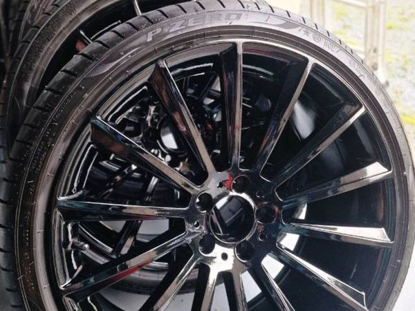 AMG 20" Alloys - staggered- Perilli tyres - Main image