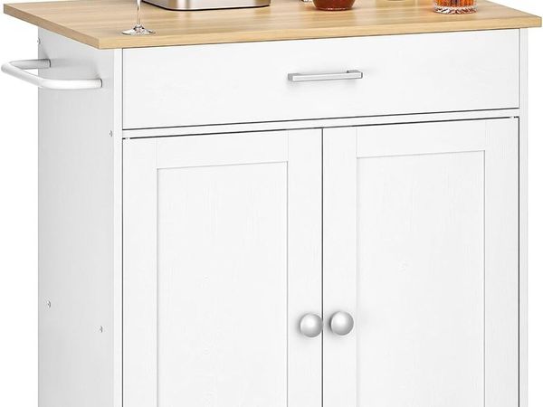 Kitchen Island Farmhouse Cart with One Double - Main image