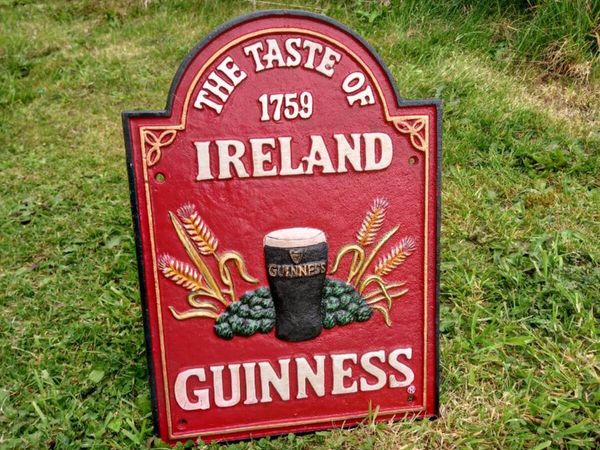 Taste of Ireland Cast Iron Sign - Main image