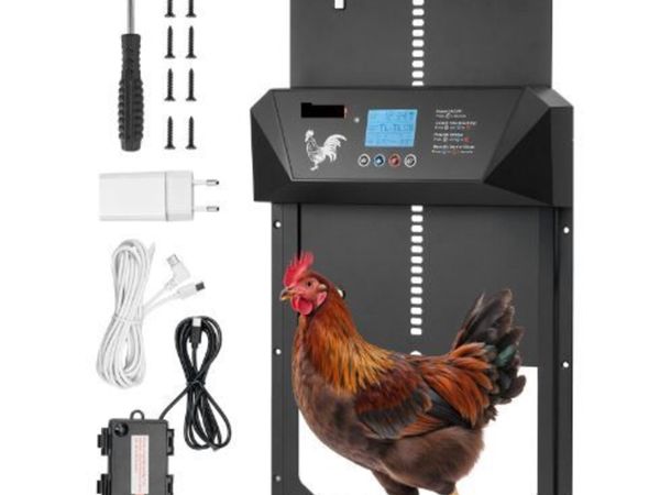 Automatic Chicken Coop Door, DC & Battery - Main image