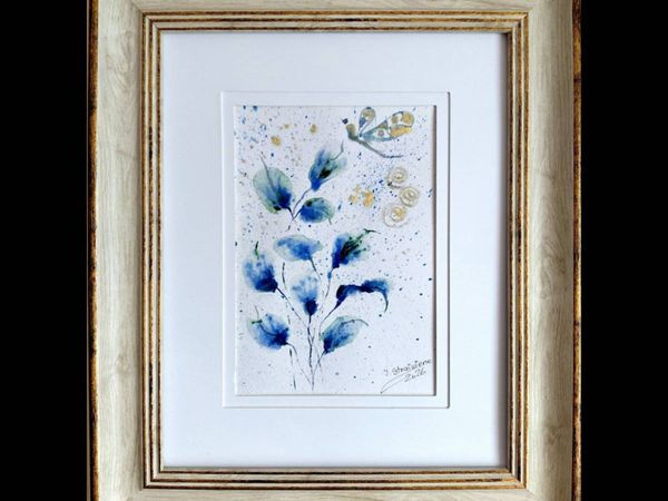 Original Watercolor Abst - Main image