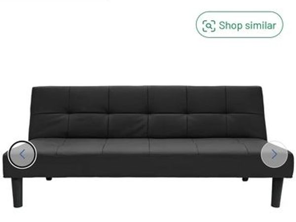 Sofa bed leather - Main image