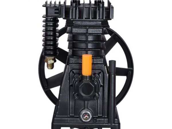 Air Compressor Pump Head, 3HP 5.8CFM @ 90PSI, Twin - Main image