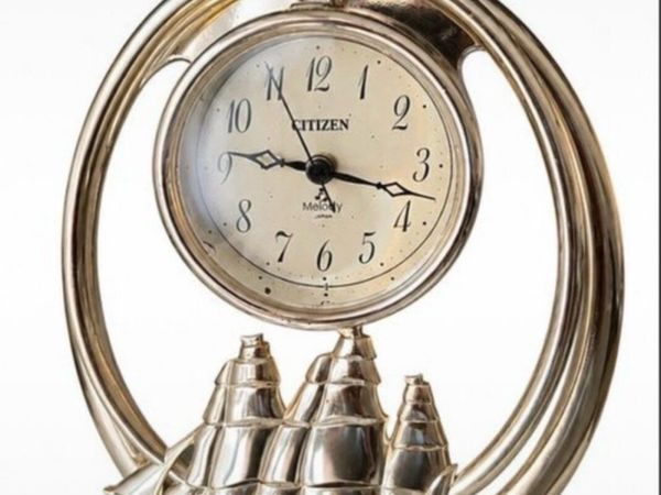 Rare vintage 1980s Citizen Melody Clock - Main image