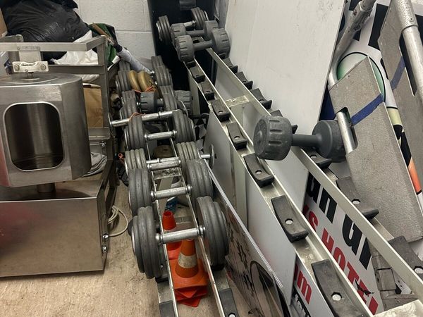 Heavey duty weights and weight rack - Main image