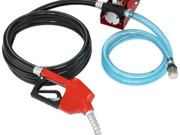 Fuel Transfer Pump, 12V DC 37.9 LPM 798.6 cm Lift, - Main image