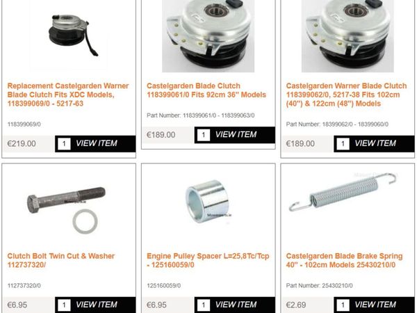 Castelgarden Mountfield Stiga Alpina Honda Clutch - Main image
