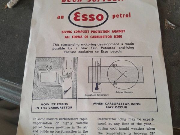 Vintage esso leaflet - Main image