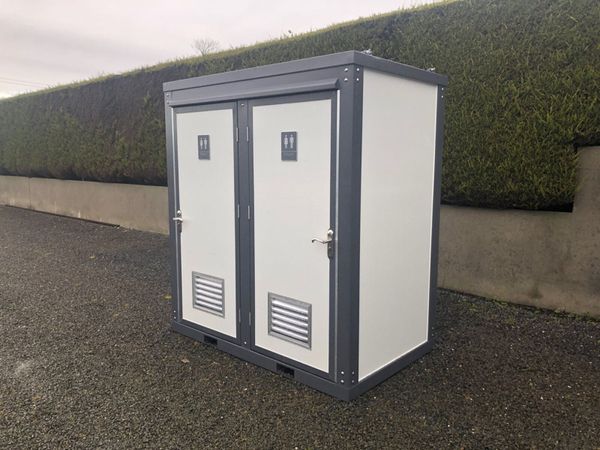 New Portable Double Toilet **Online Auction** - Main image