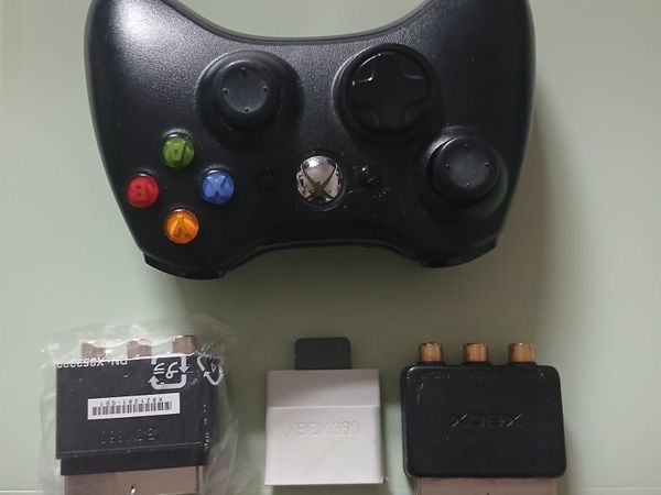 XBOX 360 Black Controller x 1 - Main image