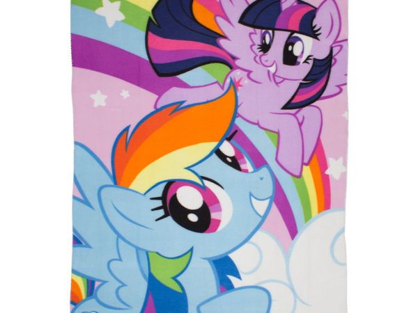 New: My Little Pony Rainbow Dash throw - Main image