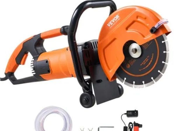 9"/22.9 cm Electric Concrete Saw Wet/Dry Saw Cutte - Main image