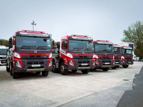 CHOICE OF 2022 VOLVO FMX 420 TIPPERS - Main image