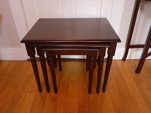 Mahogany Nest of Tables - Main image