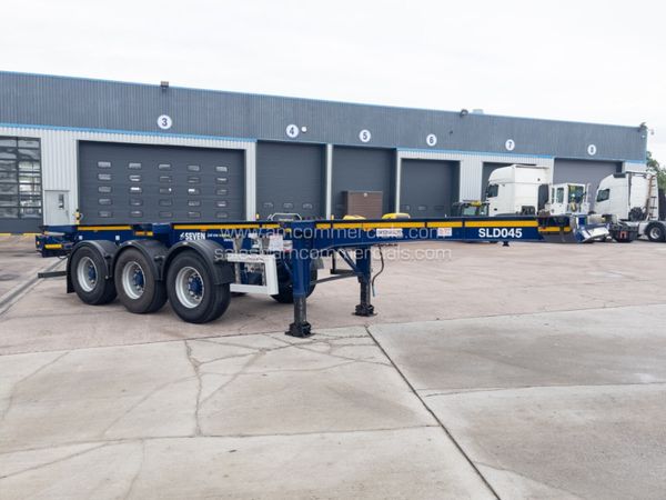 2021 DENNISON SLIDING SKELETAL TRAILER - Main image