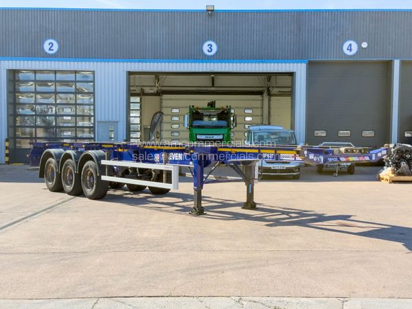 2016 DENNISON TRI-AXLE SKELETAL TRAILER - Main image