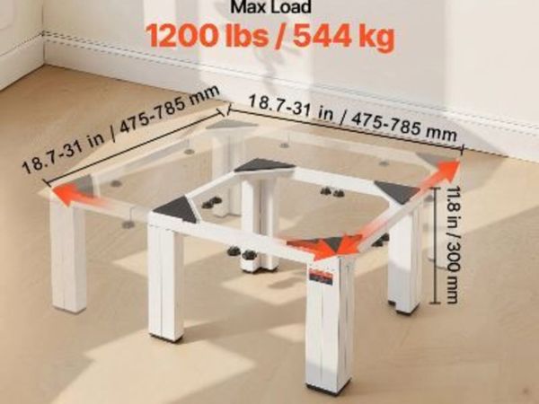 Laundry Pedestal, 305 mm Height - Main image