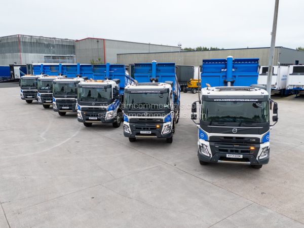 CHOICE OF 6 2021 VOLVO FMX TIPPERS - Main image