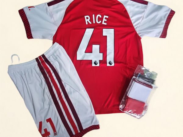 ARSENAL 26/27 (RICE 41) KIDS KIT, SIZE: 10/11 YRS - Main image