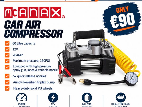 60L CAR AIR COMPRESSOR - Main image