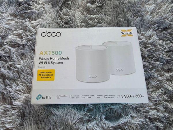 TP-Link Deco X10 AX1500 Wi-Fi 6 Mesh System 2-Pack - Main image