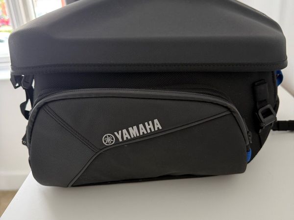 Yamaha rear seat bag and Leather Jacket - Main image