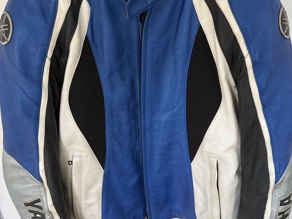 Yamaha Leather Jacket.  Dainese Jacket and Jeans - Main image