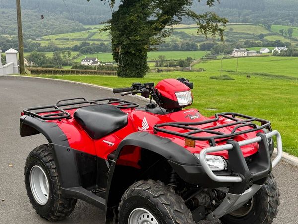 2008 Honda trx 500ES 240 hours from new - Main image