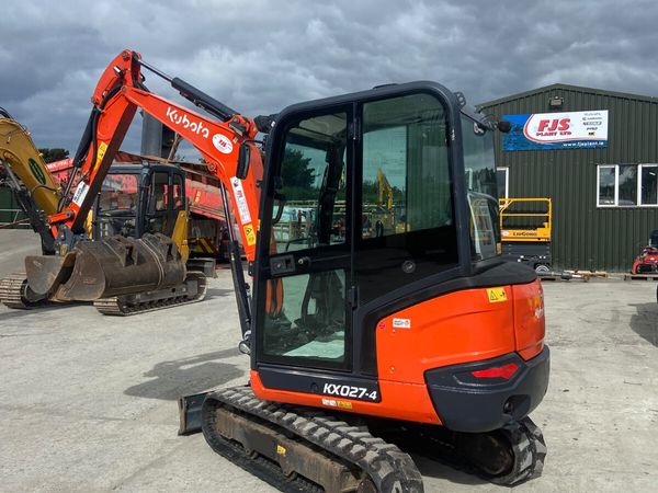 Kubota KX027-4 Mini Excavator – 2017 - Main image