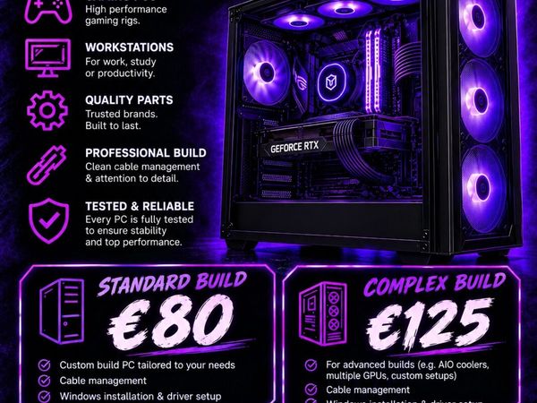 Custom Built PCs - Main image