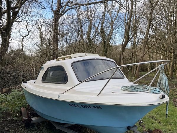 Boat with Yamaha 25hp + Trailer - Main image