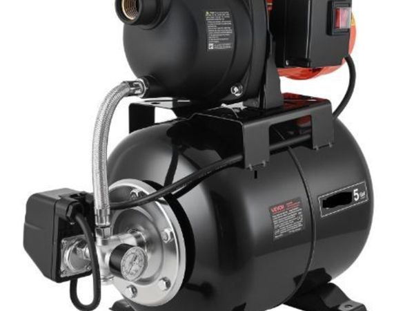 1.1 HP Shallow Well Pump with Pressure Tank - Main image
