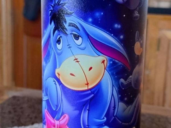 Fancy Eeyore Drinks Flask (brand New). - Main image