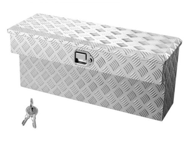 Heavy Duty Aluminum Tool Box with Tread Patterns, - Main image
