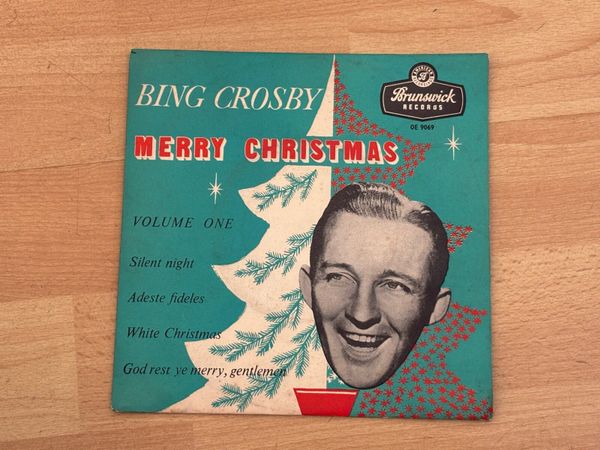 White Christmas Bing Crosby 7 inch single - Main image