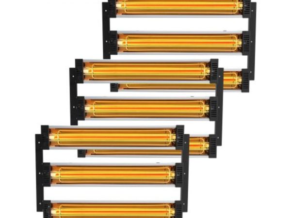 3x Paint Dryer Radiator Infrared Heater Infrared L - Main image