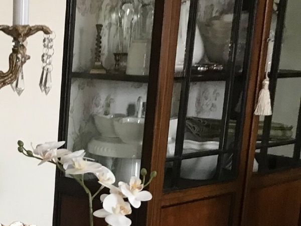 Edwardian Antique Display Cabinet - Main image