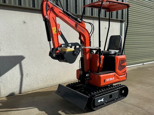 New Petrol Mini Excavator **Online Auction** - Main image