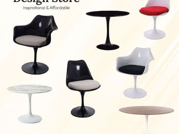 Tulip Tables & Chair - Main image