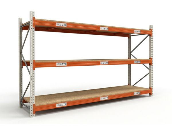 AR Used 3.6m Longspan Shelving (LS047) - Main image